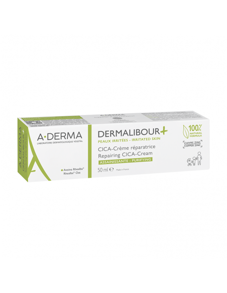A-Derma Dermalibour+ Cica crema reparatoare purificatoare, 50ml, PIERRE FABRE FRANTA
