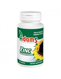 Zinc 50mg, 60 tablete, Adams