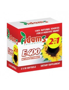Vitamina E 400 mg x 30 cps (duo pack)