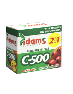 Vitamina C 500mg  macese x 30 tb (duo pack)