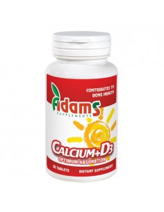 Adams Calciu  Vitamina D3 x 30 tb