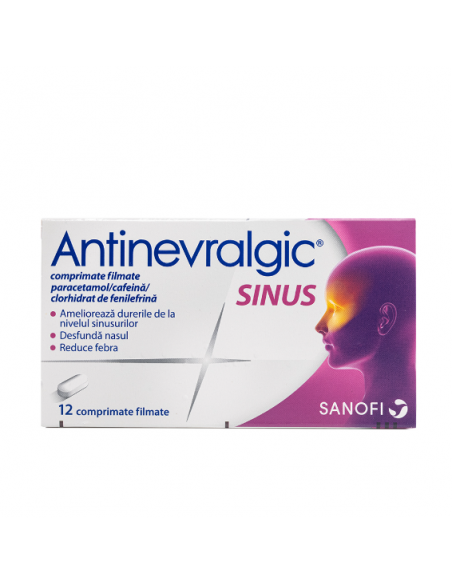 Antinevralgic Sinus x12cpr filmate, Sanofi Romania S.R.L. - Romania