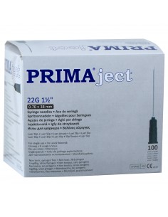 Ace pentru seringa 22 G - 0.7mm x 38 mm (negre), 100...