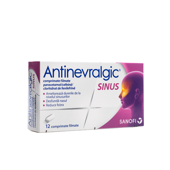 Antinevralgic Sinus x12cpr filmate, Sanofi...