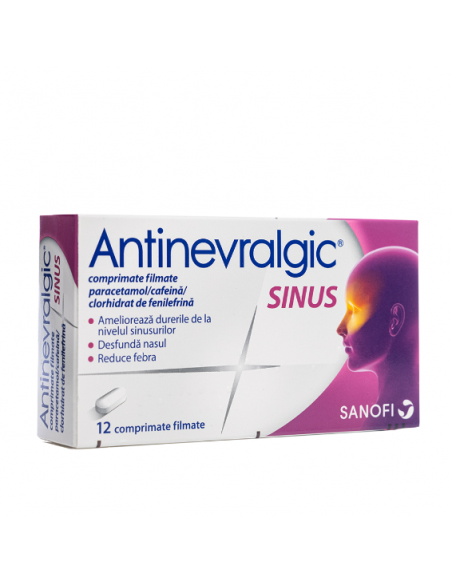 Antinevralgic Sinus x12cpr filmate, Sanofi Romania S.R.L. - Romania