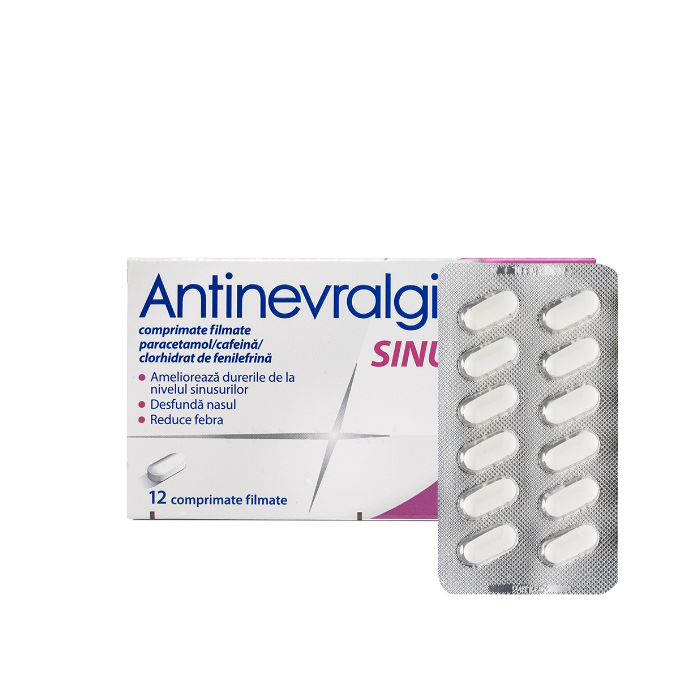 Antinevralgic Sinus x12cpr filmate, Sanofi...