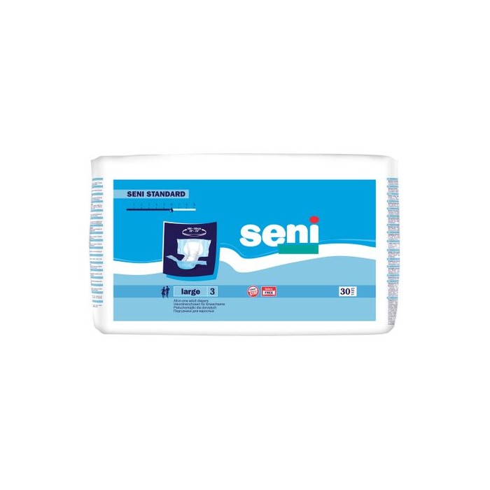 Scutece adulti Seni Standard, Large, 30 buc
