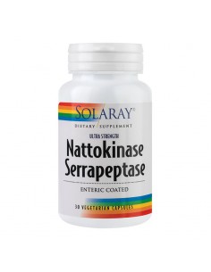 Nattokinase Serrapeptase, 30 capsule, Secom