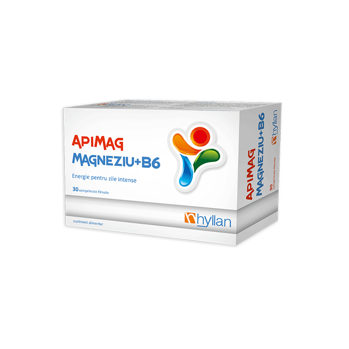 Magneziu  B6 Apimag x 30 Cpr