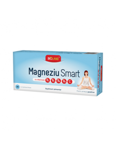 Magneziu Smart, 30 de comprimate, Biofarm