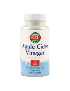 Apple cider vinegar 500 mg, 120 tablete, Secom