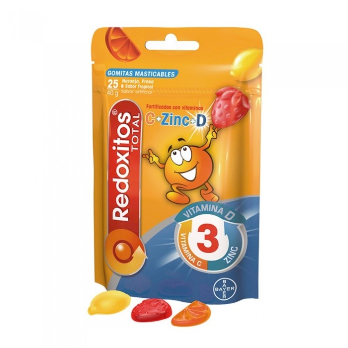 Redoxitos Triple action, Vitamina C D Zn, 25 jeleuri, Bayer