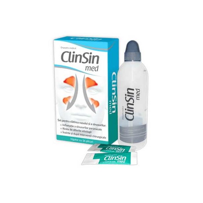 Clinsin Med Set (Irigator16Plicuri), Zdrovit