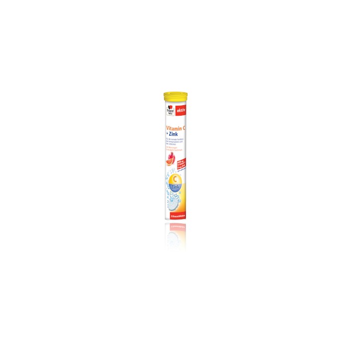 Aktiv Vitamina C  Zinc, 15 comprimate efervescente, Doppelherz
