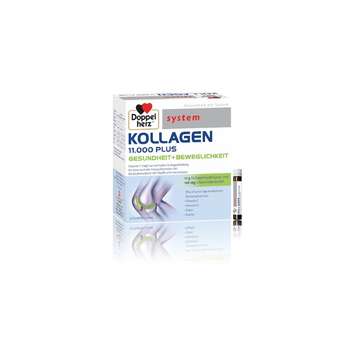 System Kollagen 11000 Plus, 10 fiole buvabile, Doppelherz