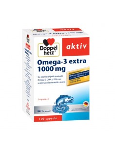 Omega-3 Extra 1000 mg, 120 capsule, Doppelherz