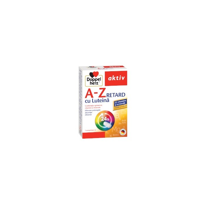 Aktiv A-Z Retard cu luteina x 60 comprimate, Doppelherz