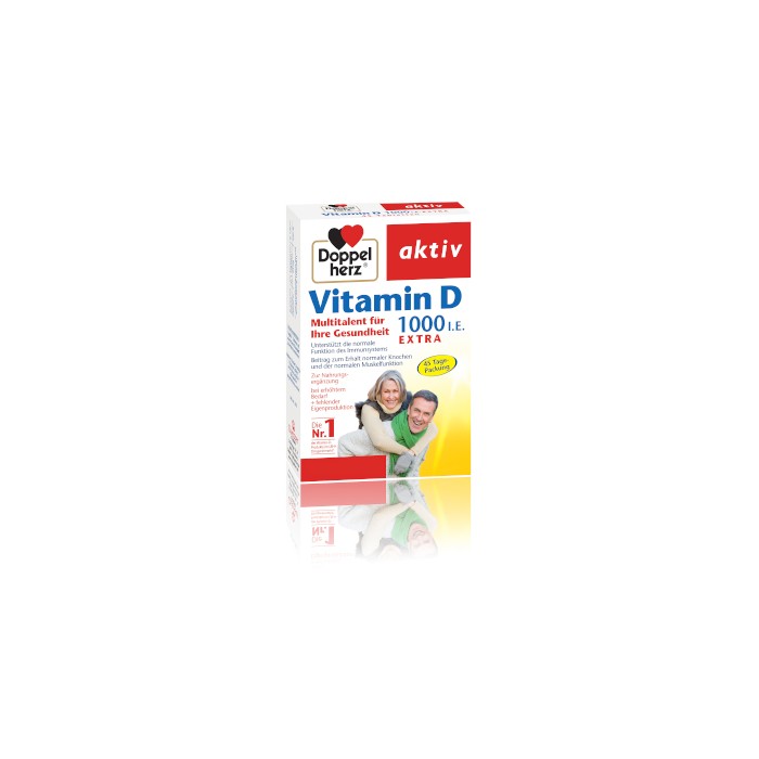 Aktiv Vitamina D 1000 UI x 45 comprimate, Doppelherz