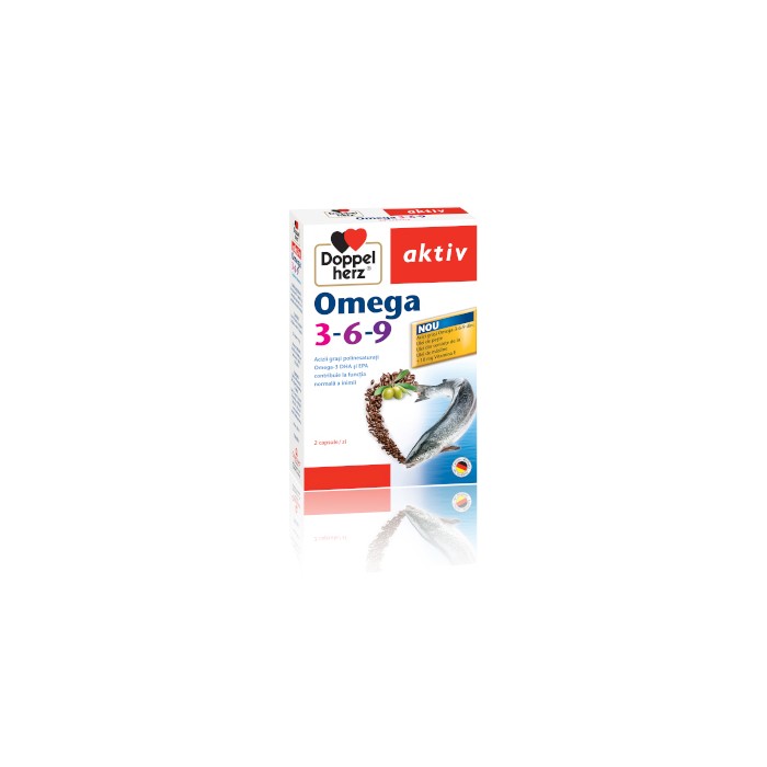 Omega 3-6-9, 30 capsule, Doppelherz