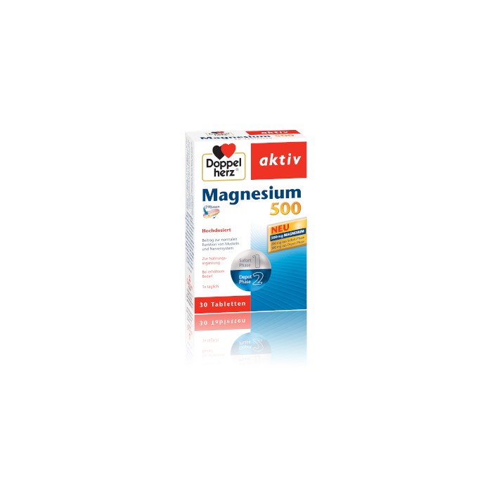 Aktiv Magnesium 500 mg, 30 tablete, Doppelherz