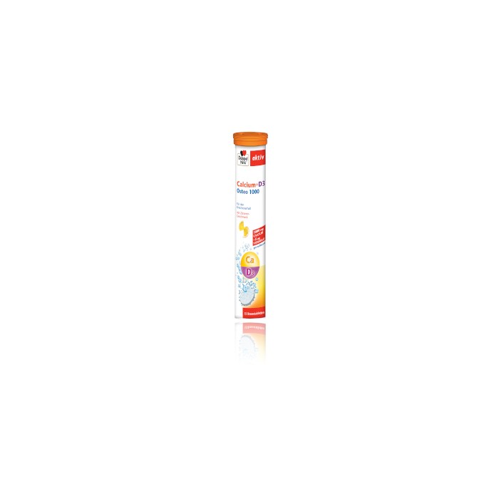 Calciu-D3 Osteo 1000, 15 comprimate efervescente, Doppelherz