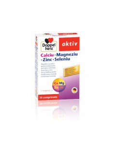 Ca-Mg-Zn-Se, 30 comprimate, Doppelherz