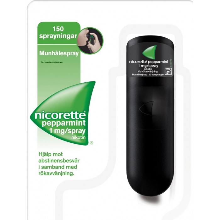 Nicorette Freshmint 1 mg/Spray 1Fl*13.2ml