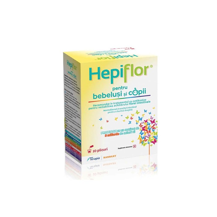 Hepiflor bebelusi si copii, 10 pl, Terapia