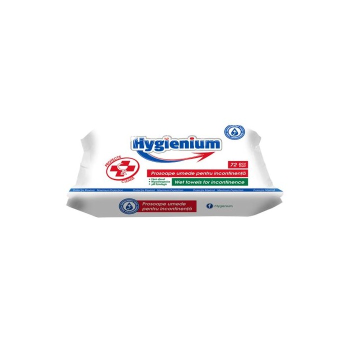 Hygienium Servetele Umede Adulti x 72 buc