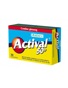 Actival 50 Plus, 30 cpr filmate, Beres