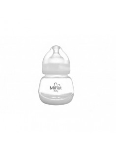 Biberon 150ml, Gat Larg Cu Tetina, Minut
