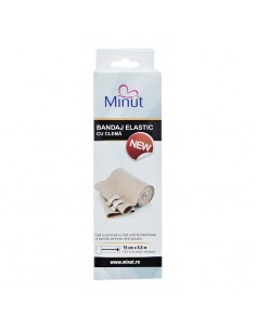 Bandaj Elastic, 15 cm x 4.5 m, Minut