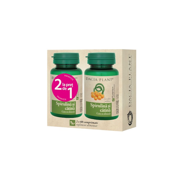 Spirulina si catina x 60 cpr 11