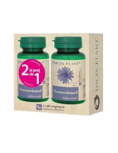 Normocolesterol, 60+60 comprimate – Dacia Plant