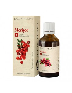 Tinctura de Merișor – 50 ml, Dacia Plant