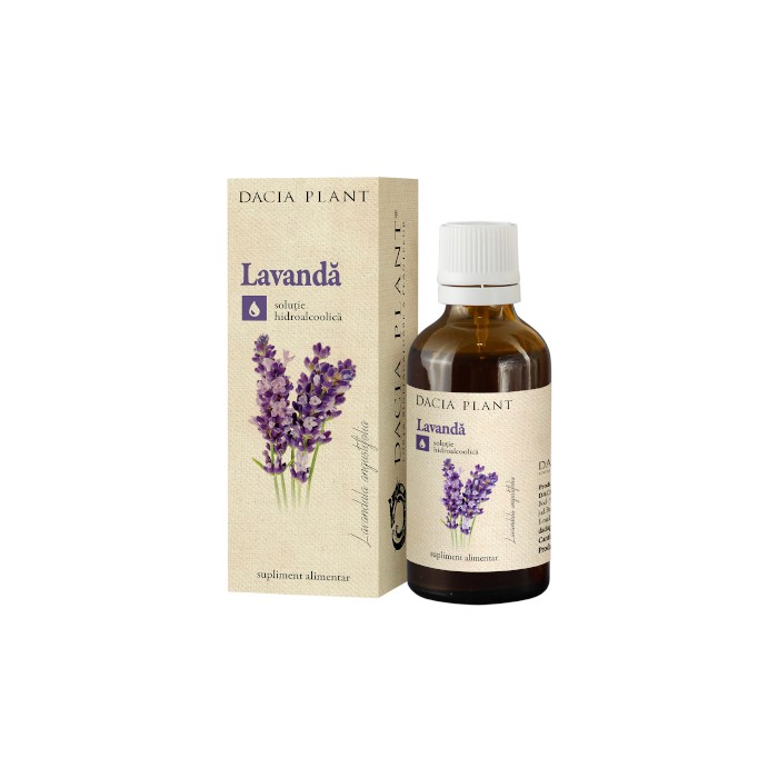 Tinctura de Lavanda EH, 50ml, Dacia Plant