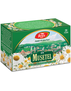 Ceai de musetel, 20 plicuri, Fares
