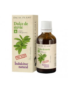 Dulce de Stevie, tinctură fără alcool 50 ml — Dacia Plant