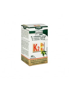 JutaVit K2 + D3 + K1 – 60 capsule moi