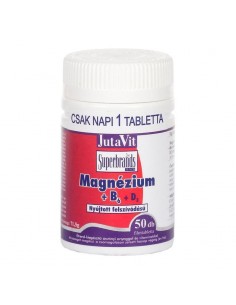JutaVit Magneziu + B6 + D3 Retard — 50 tablete