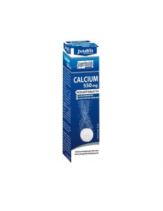 Calciu 550 mg efervescent cu aromă de lămâie – JutaVit...
