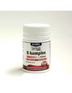 JutaVit B Complex + Acid Folic — 60 tablete
