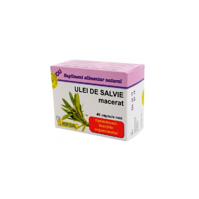 Ulei de salvie macerat x 40 cps