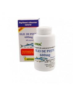 Ulei de peste 600mg x 60 cps