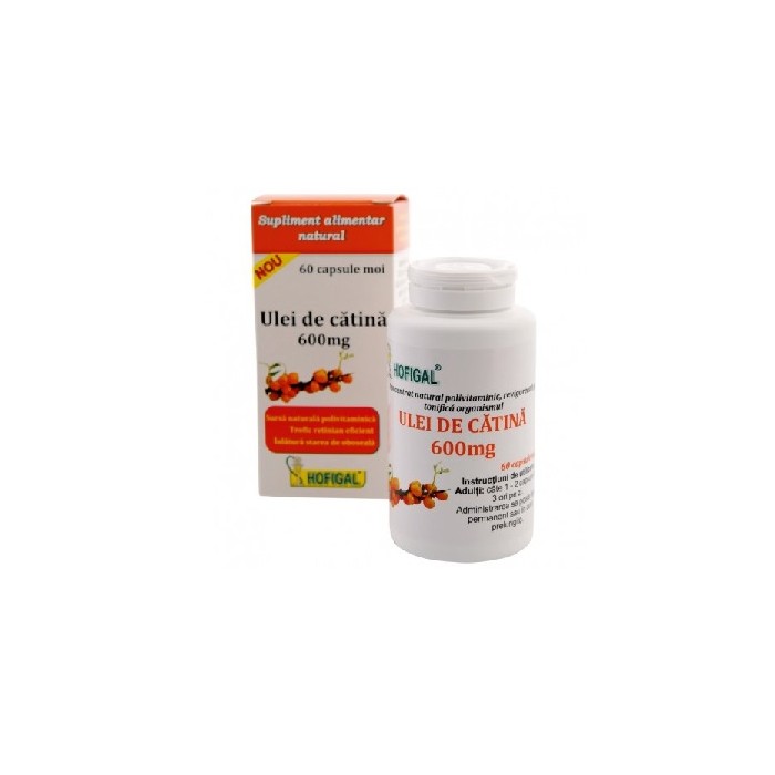 Ulei de catina 600mg x 60 cps