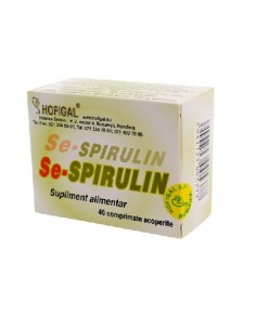 Se - spirulin  x 40 cpr