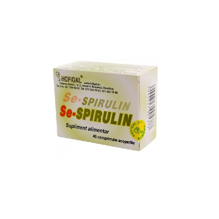 Se - spirulin  x 40 cpr