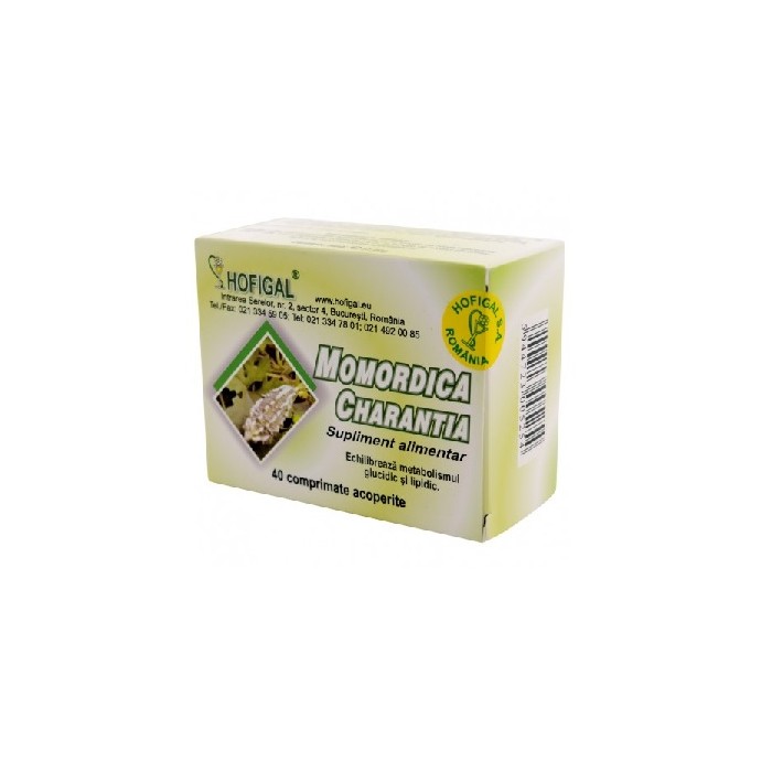 Momordica charantia x 40 cpr