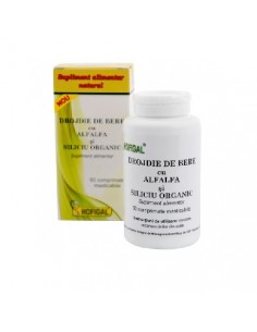 Drojdie de bere cu alfalfa si siliciu organic x 60 cpr