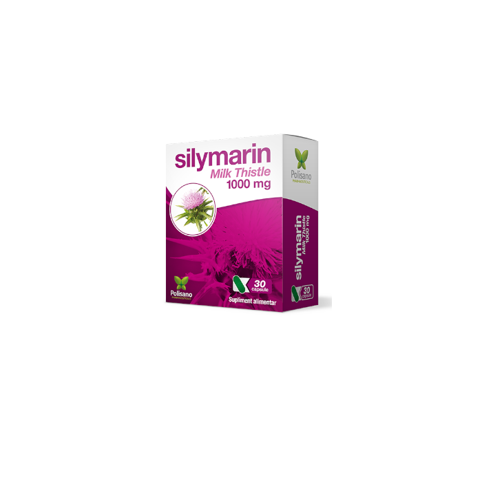 Silymarin milk thistle 1000 mg, 30 capsule, Polipharma